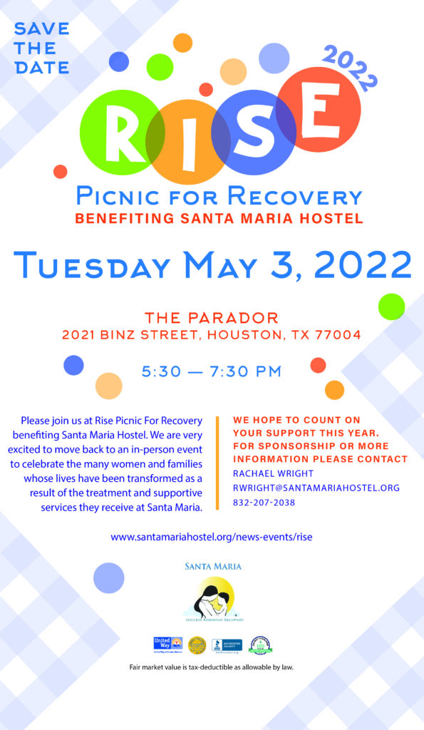 Join us for RISE Picnic For Recovery -April 16, 2024!