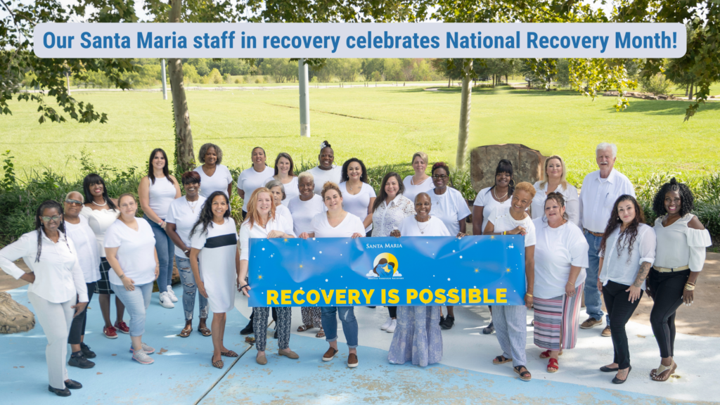 Our staff in recovery, celebrate National Recovery Month!