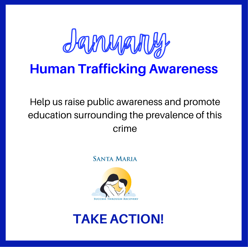 January is Human Trafficking Awareness Month